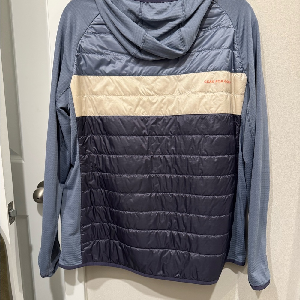 Cotopaxi Capa Hybrid Insulated Hooded Jacket -Women's XL in Tempest/Graphite - Picture 9 of 10